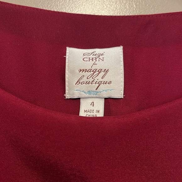 Suzi Chin Caftan Silk Dress - Picture 5 of 6